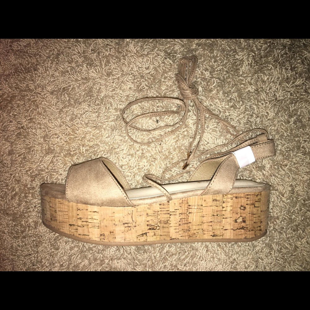 Tan wedges